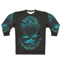 Deep Diving Sweatshirt with Marine Life Design