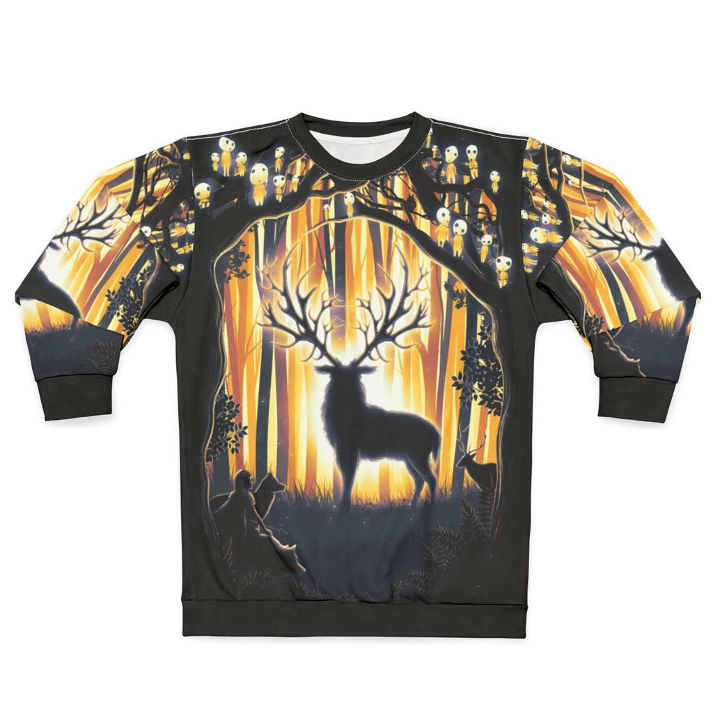 Deer God Master of the Forest Sweatshirt