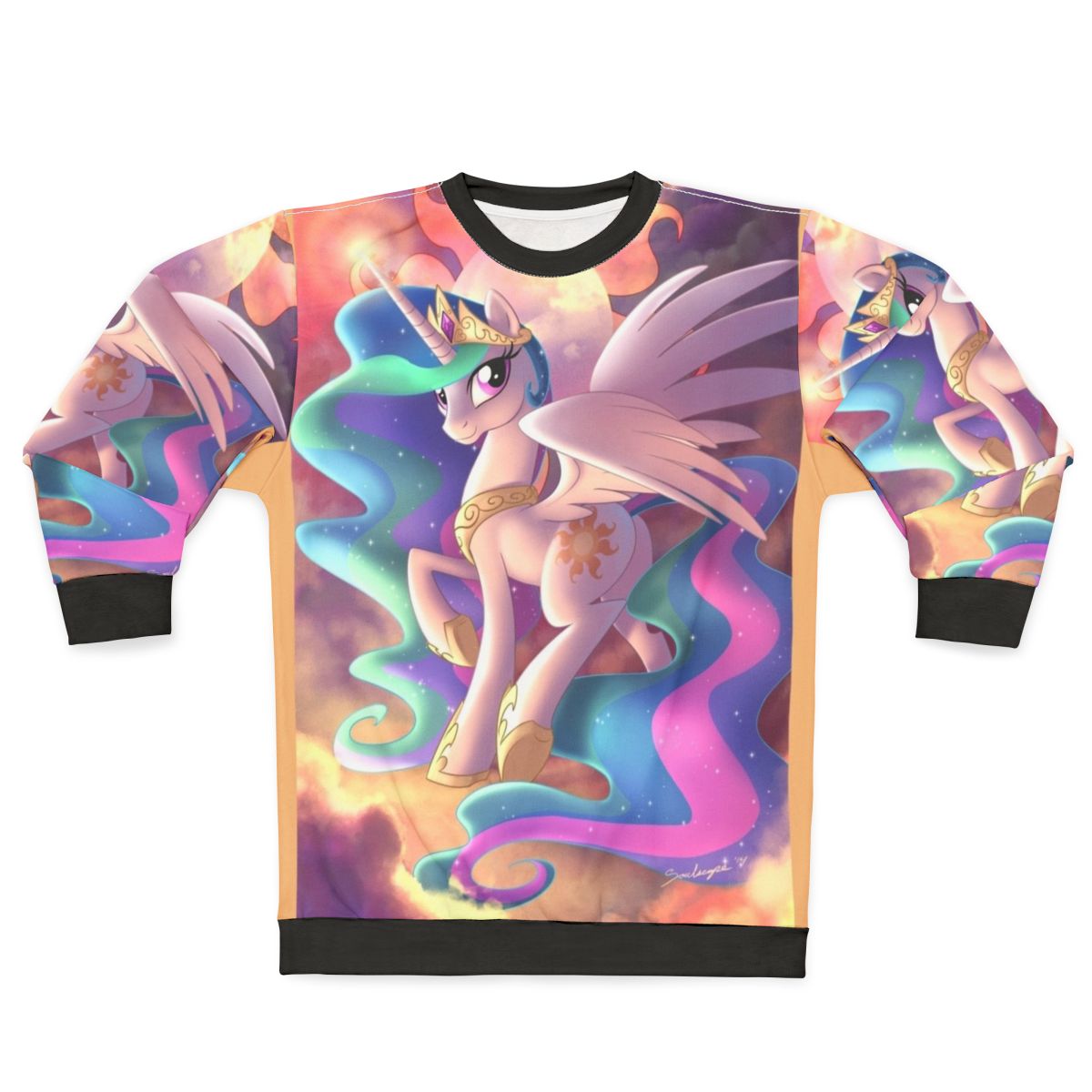 Deity of the Dawn Alicorn Celestial Sweatshirt