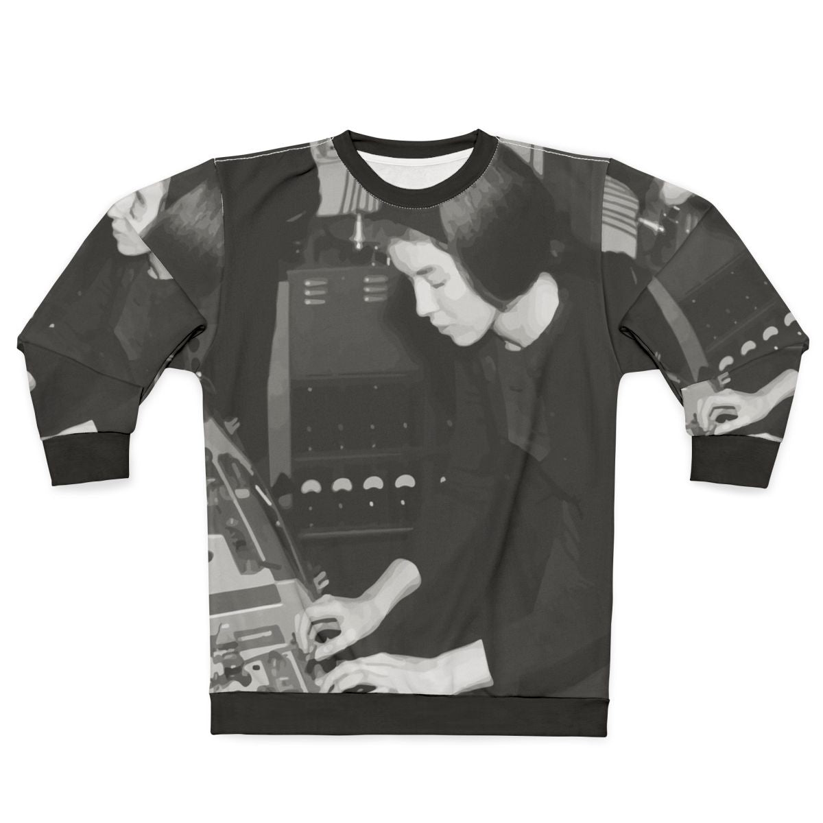 Delia Derbyshire electronic music sweatshirt
