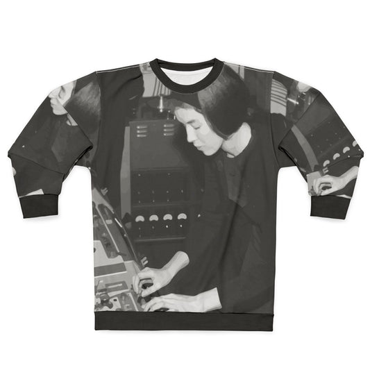 Delia Derbyshire electronic music sweatshirt