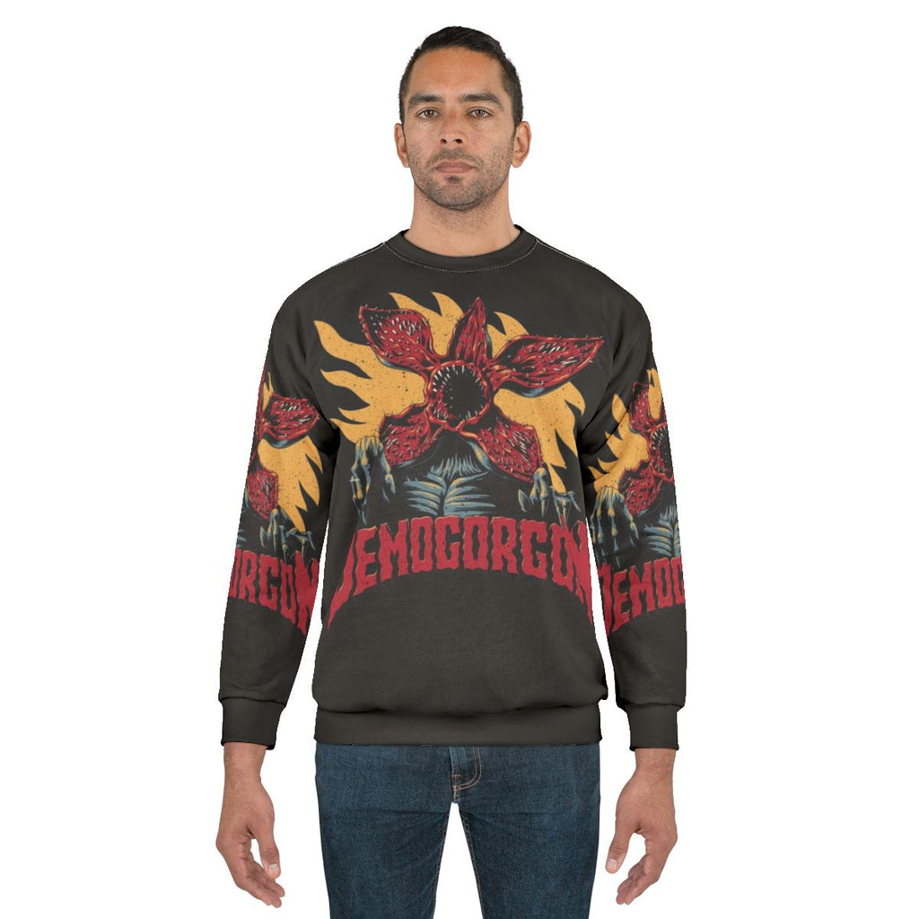 Demogorgon Sweatshirt 3 - Stranger Things Inspired Horror Pop Culture Apparel