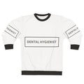 Dental Hygienist Sweatshirt with Art Design
