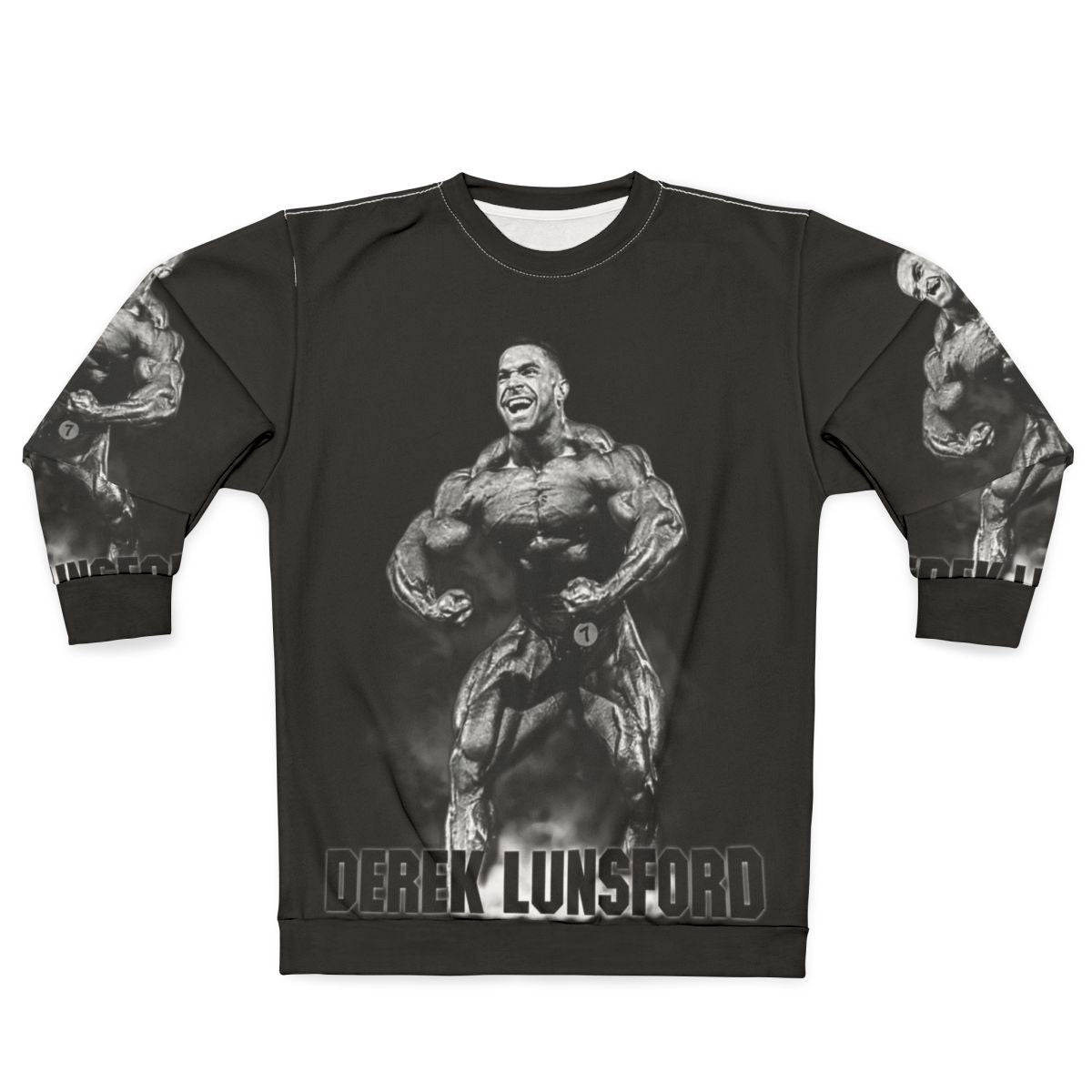Derek Lunsford Most Muscular Bodybuilder Sweatshirt