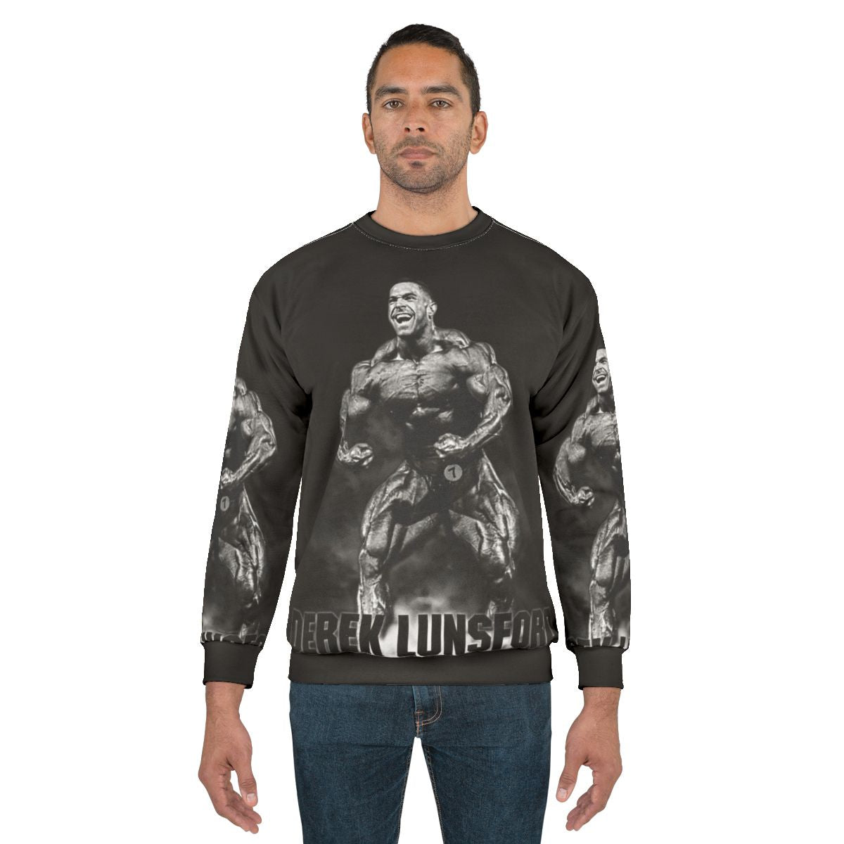 Derek Lunsford Most Muscular Bodybuilder Sweatshirt
