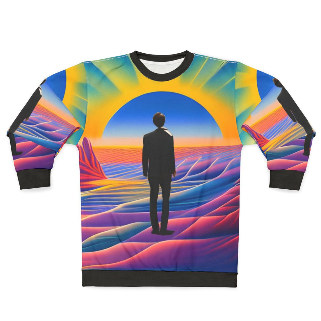 Desert Sunrise Sweatshirt - Abstract, Graphic Design