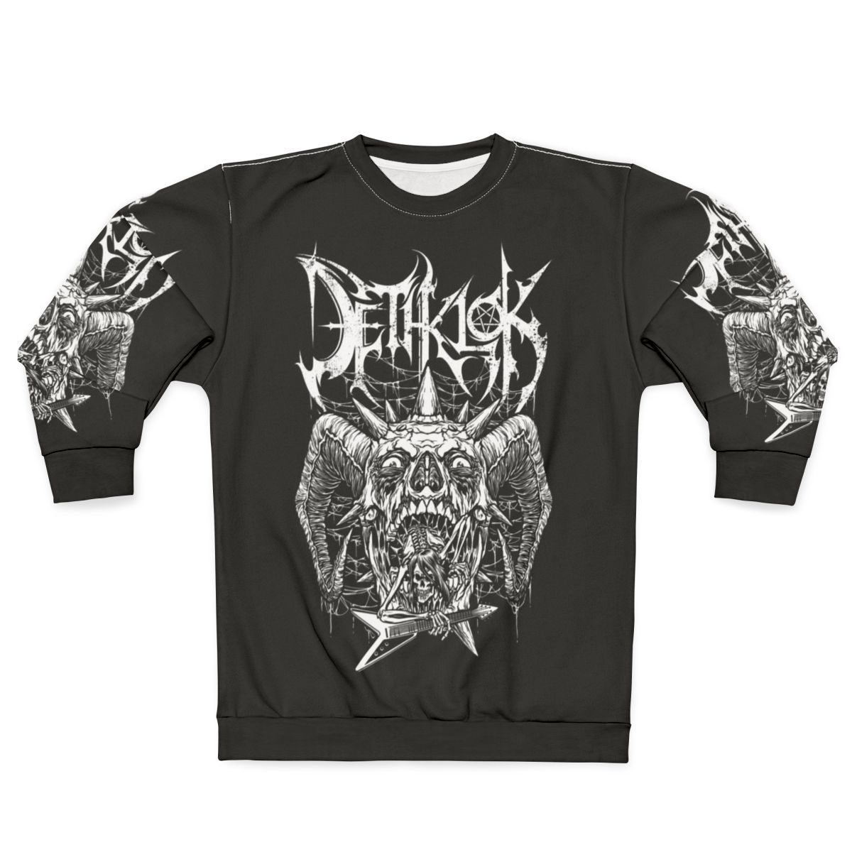 Dethklok Adult Sweatshirt featuring the iconic Dethklok band logo
