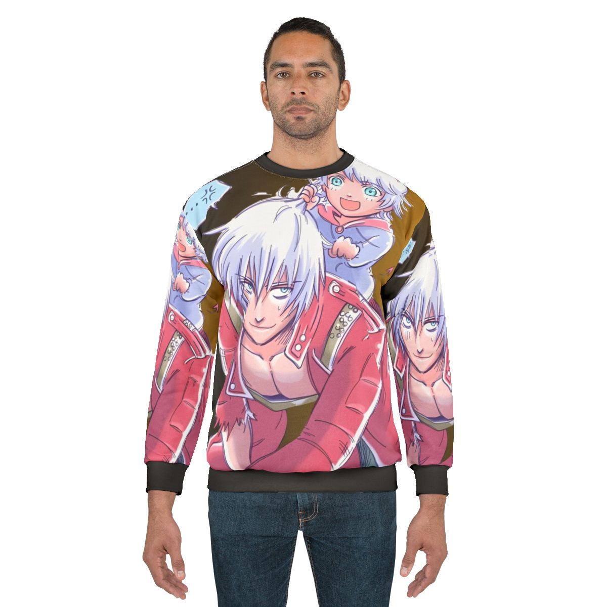 Devil May Cry fan art inspired sweatshirt design
