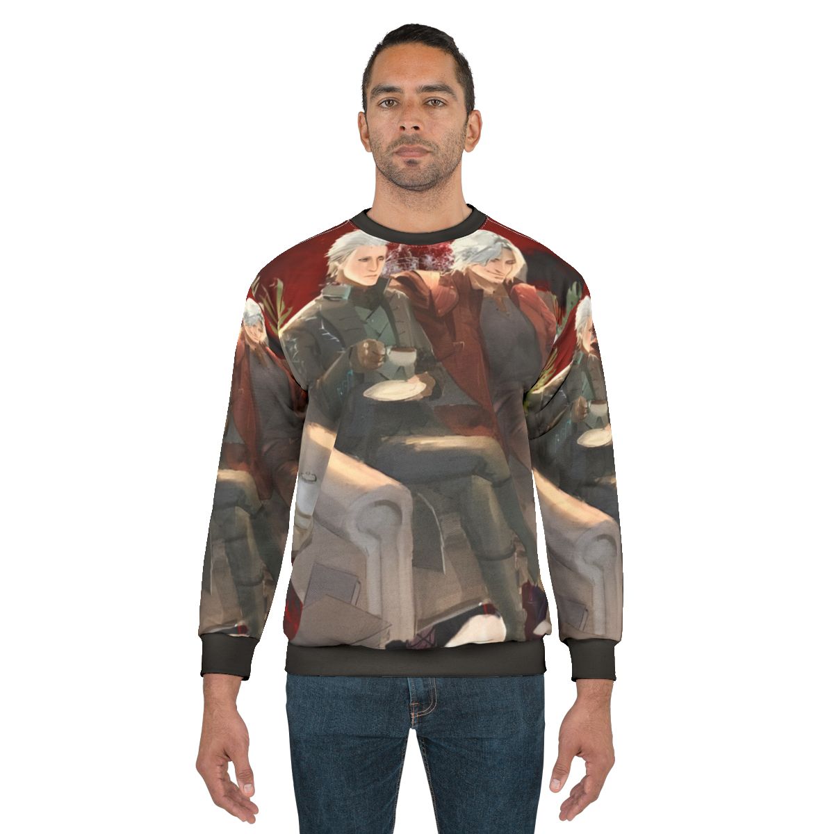 Devil May Cry 5 Anime Painting Sweatshirt
