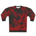Devilman Crybaby sweatshirt featuring demonic artwork
