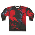Devilman Crybaby anime sweatshirt featuring demonic character