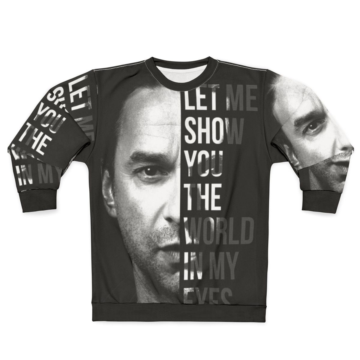 Depeche Mode "In My Eyes" 80s Synth-Pop Sweatshirt