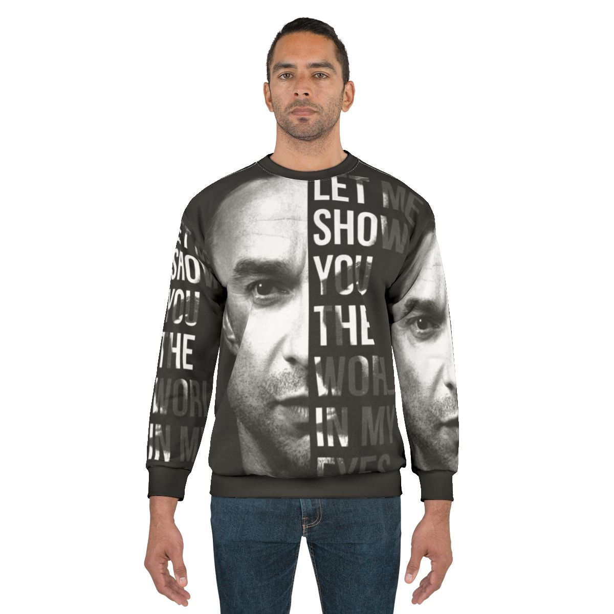 Depeche Mode "In My Eyes" 80s Synth-Pop Sweatshirt