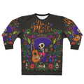 Dia De Los Muertos Sweatshirt featuring a sugar skull design