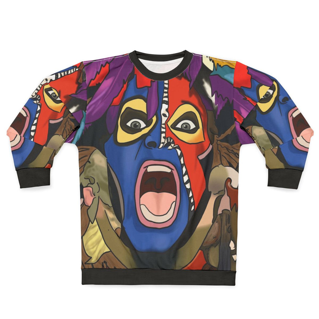 Diamond David Lee Roth Van Halen 80s Music Sweatshirt