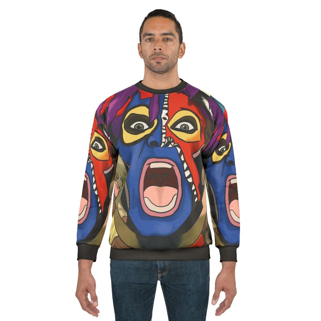 Diamond David Lee Roth Van Halen 80s Music Sweatshirt