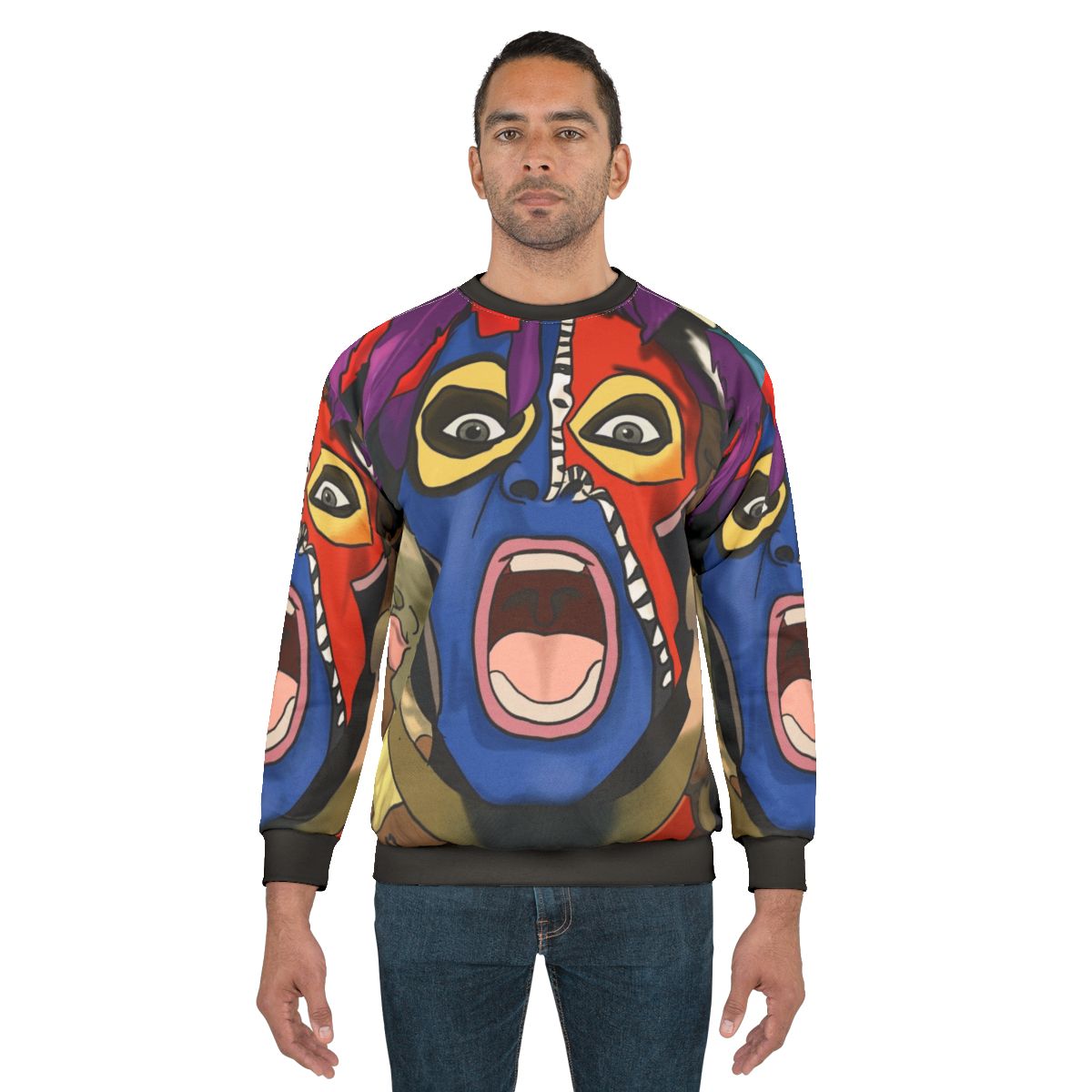 Diamond David Lee Roth Van Halen 80s Music Sweatshirt