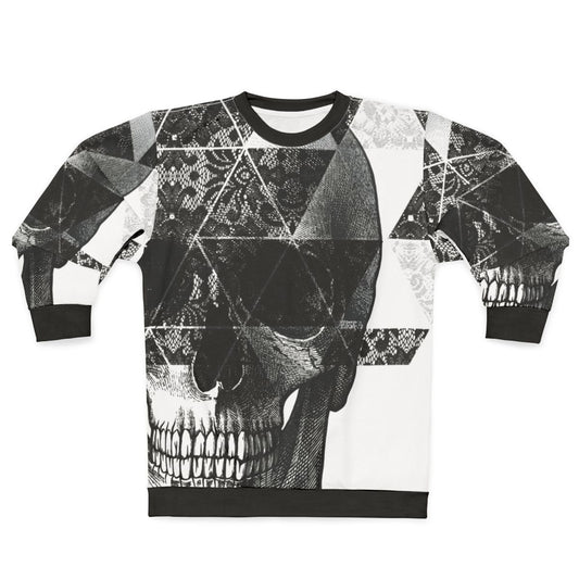 Geometric skulls dia de los muertos sweatshirt