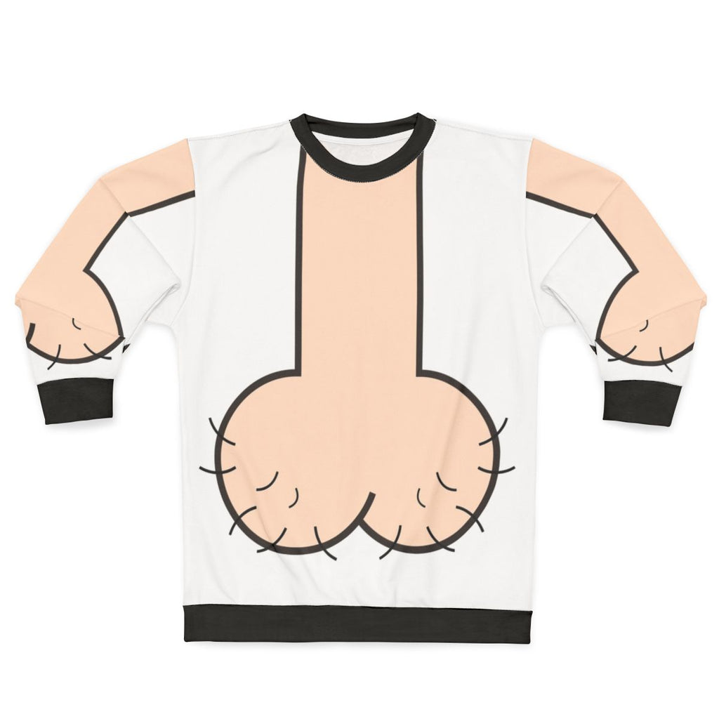 Minimalist graphic design sweatshirt