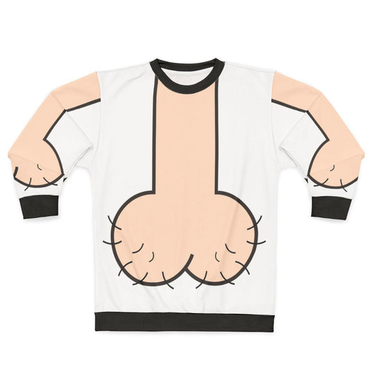 Minimalist graphic design sweatshirt