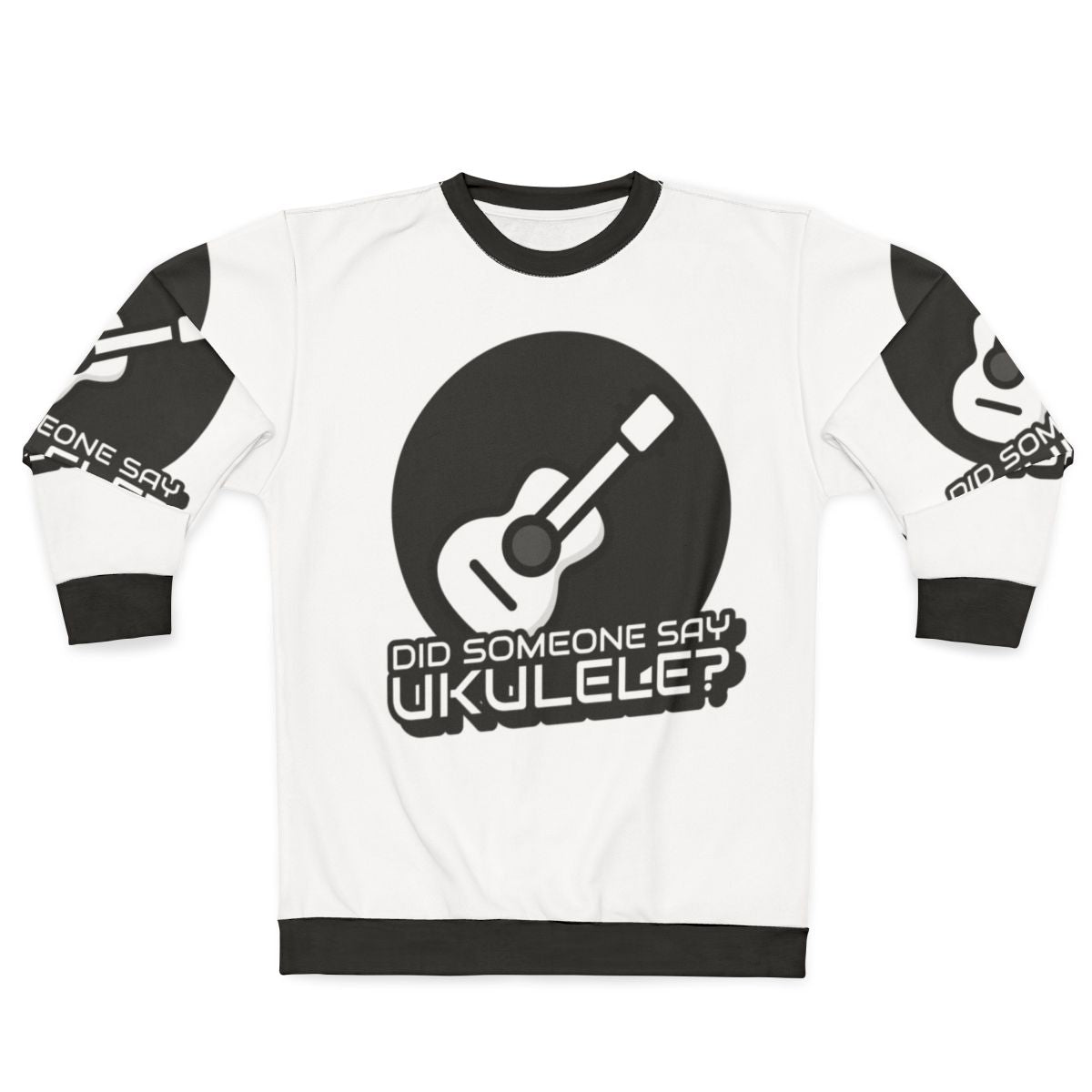 Ukulele Sweatshirt for Ukulele Music Lovers