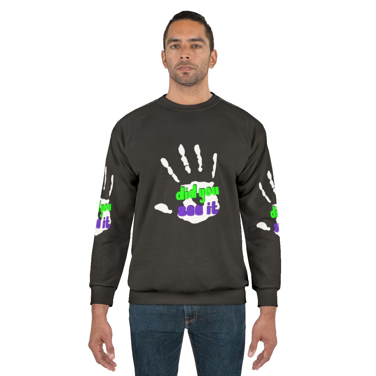 Scary "Did You See It" sweatshirt for horror, YouTube, and nuke enthusiasts