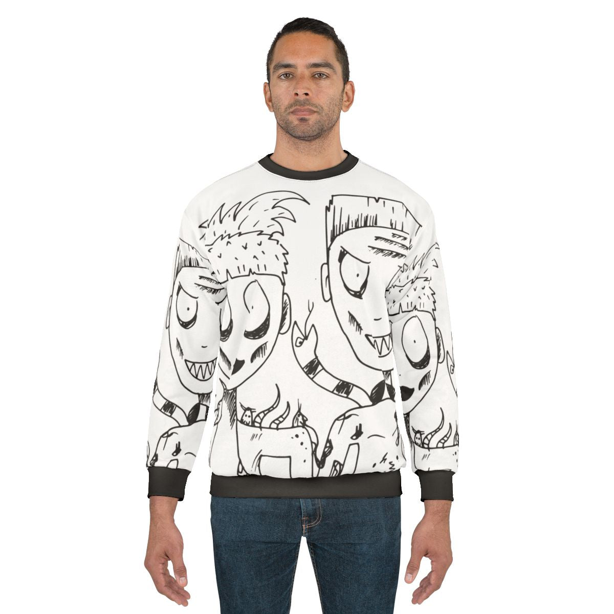 Die Antwoord Yolandi and Ninja Graphic Sweatshirt