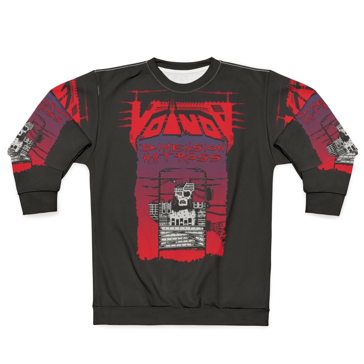 Dimension Hatross Voivod Heavy Metal Graphic Sweatshirt