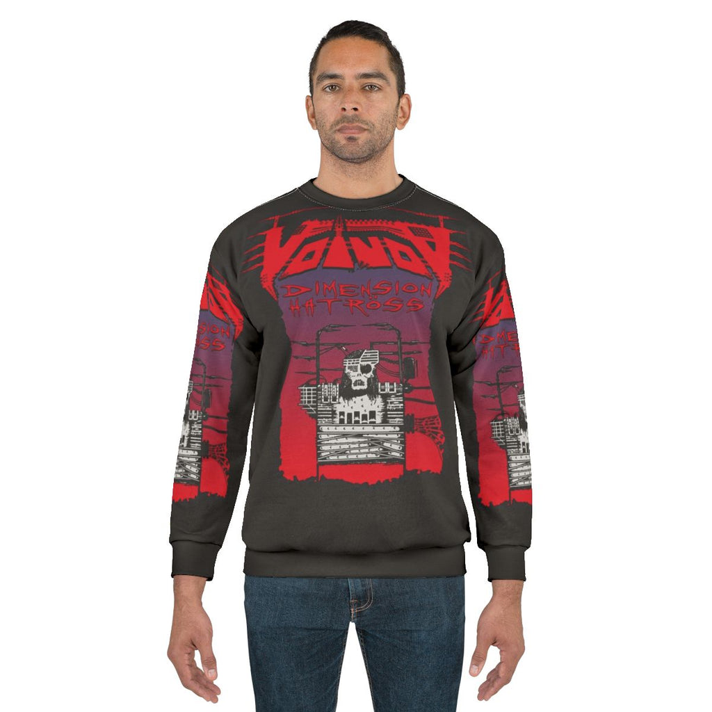 Dimension Hatross Voivod Heavy Metal Graphic Sweatshirt