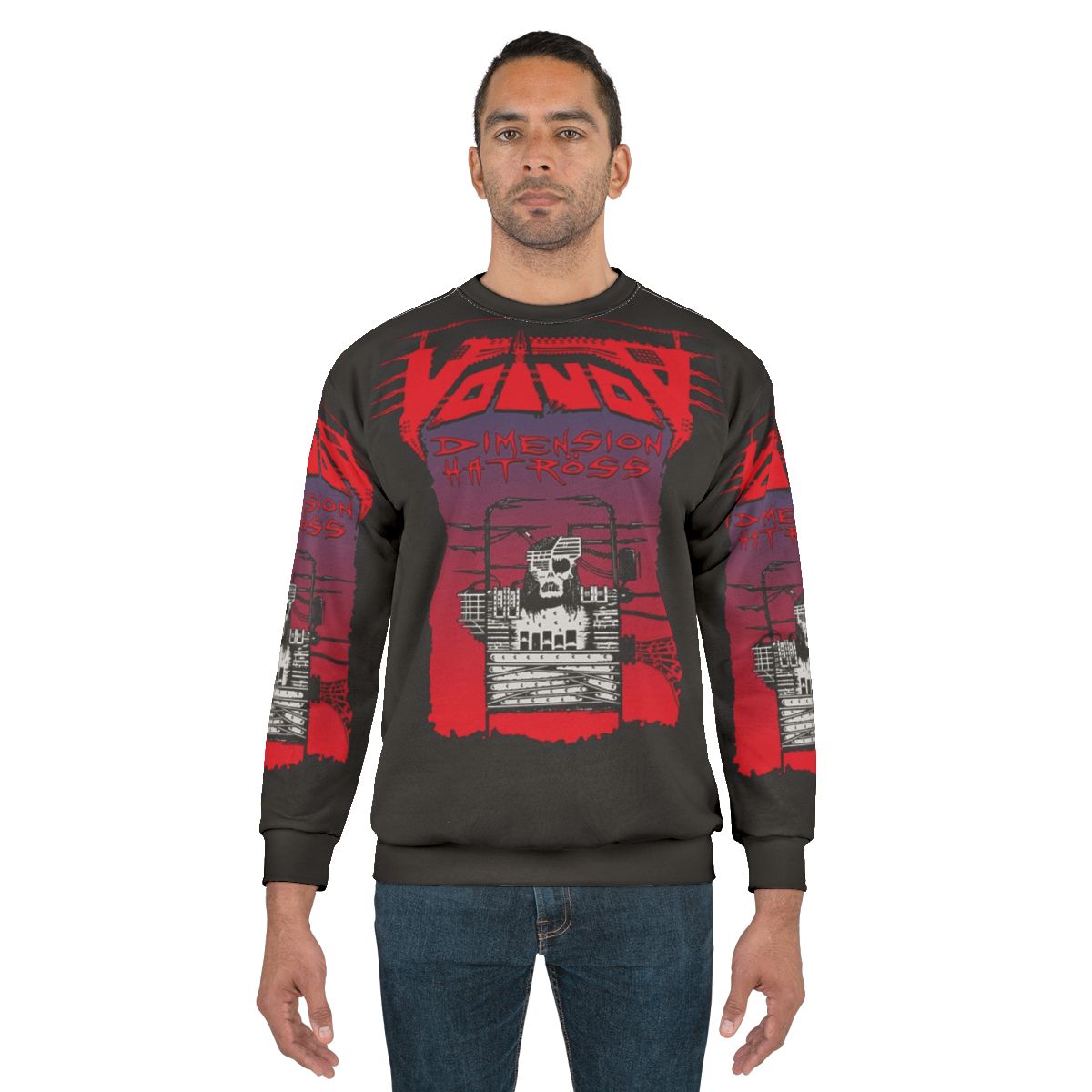 Dimension Hatross Voivod Heavy Metal Graphic Sweatshirt