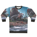 Dimetrodon prehistoric animal sweatshirt design