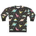 Dinosaur pattern sweatshirt for kids with fantasy design