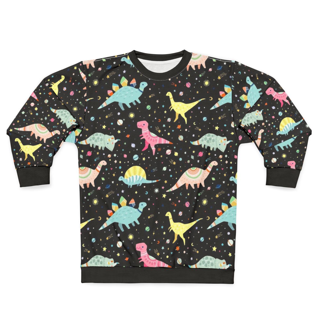 Dinosaur pattern sweatshirt for kids with fantasy design