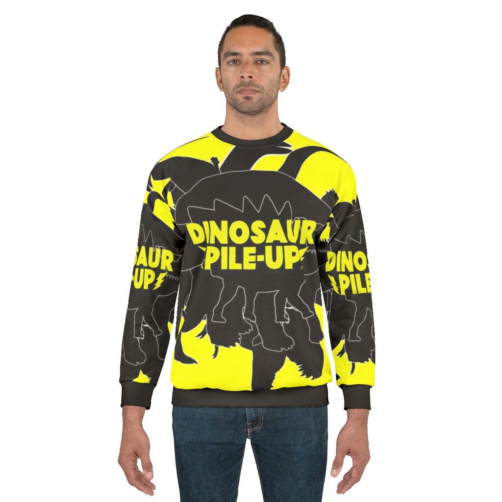 Dinosaur Pile Up Indie Band Sweatshirt