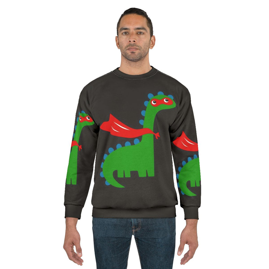 Dinosaur Superhero Sweatshirt for Kids