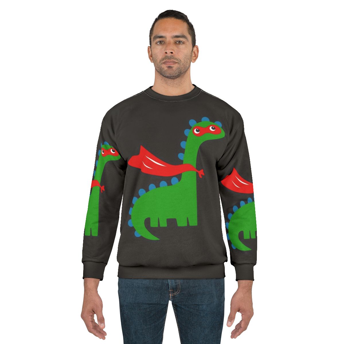 Dinosaur Superhero Sweatshirt for Kids