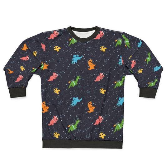 Galaxy Space Dinosaur Sweatshirt