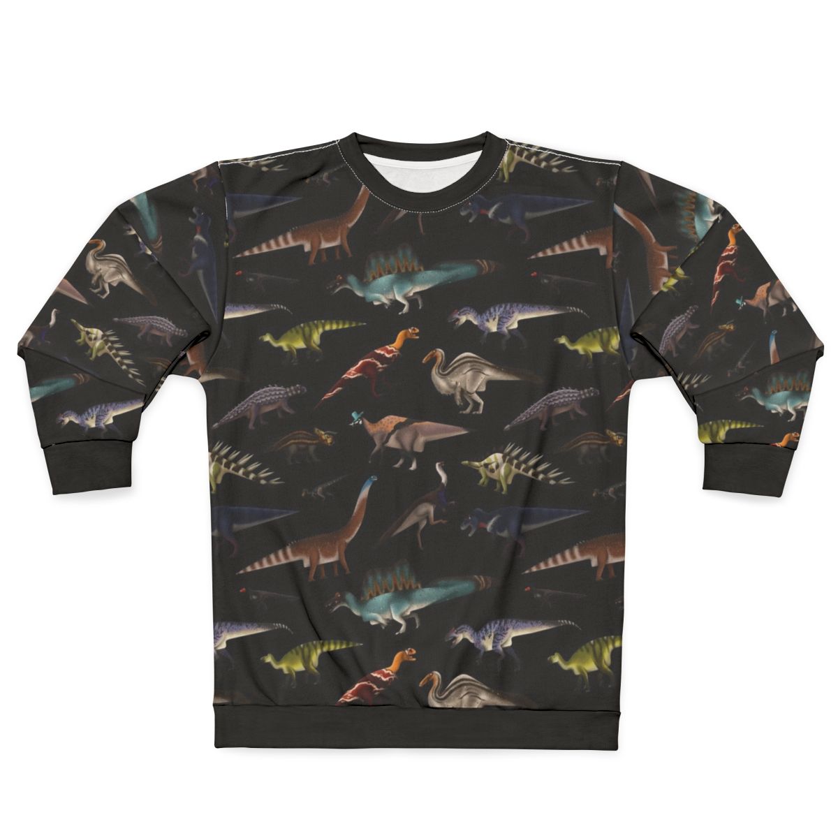 Dinosaur Sweatshirt with Jurassic Themed Graphics