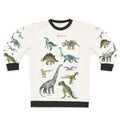 Dinosaur Sweatshirt with Prehistoric Illustrations