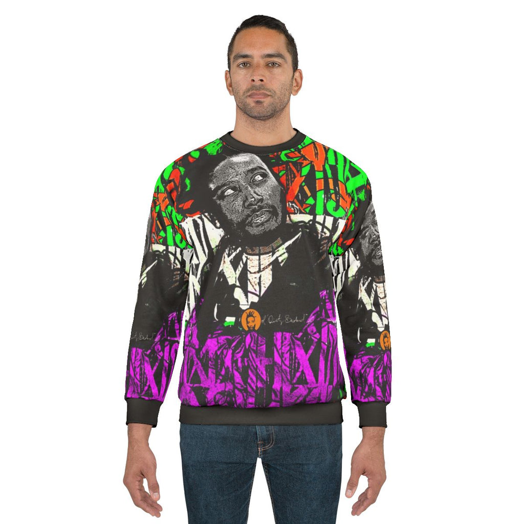 ODB inspired graffiti style sweatshirt with colorful graphics