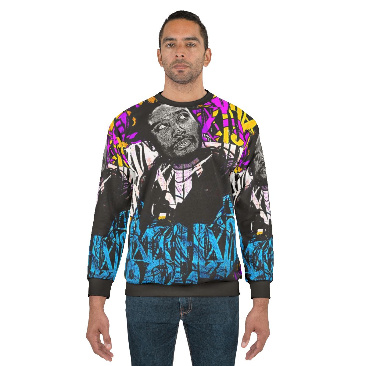 Dirty Graffiti Vintage 90s Hip Hop Sweatshirt