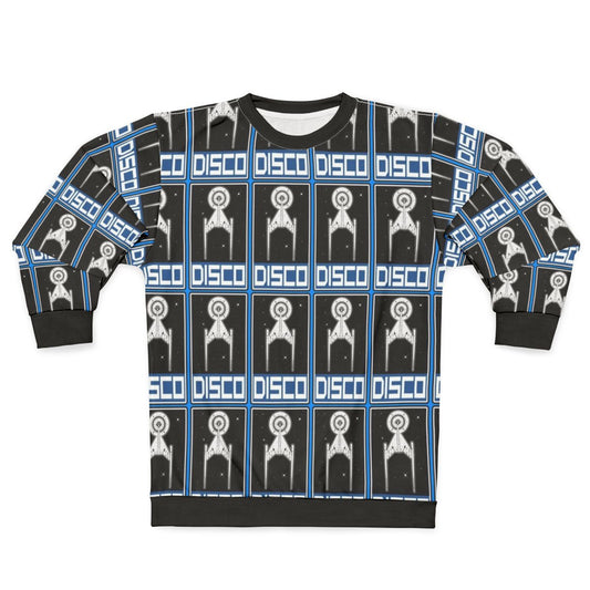 Classic Disco Blue Star Trek Sweatshirt