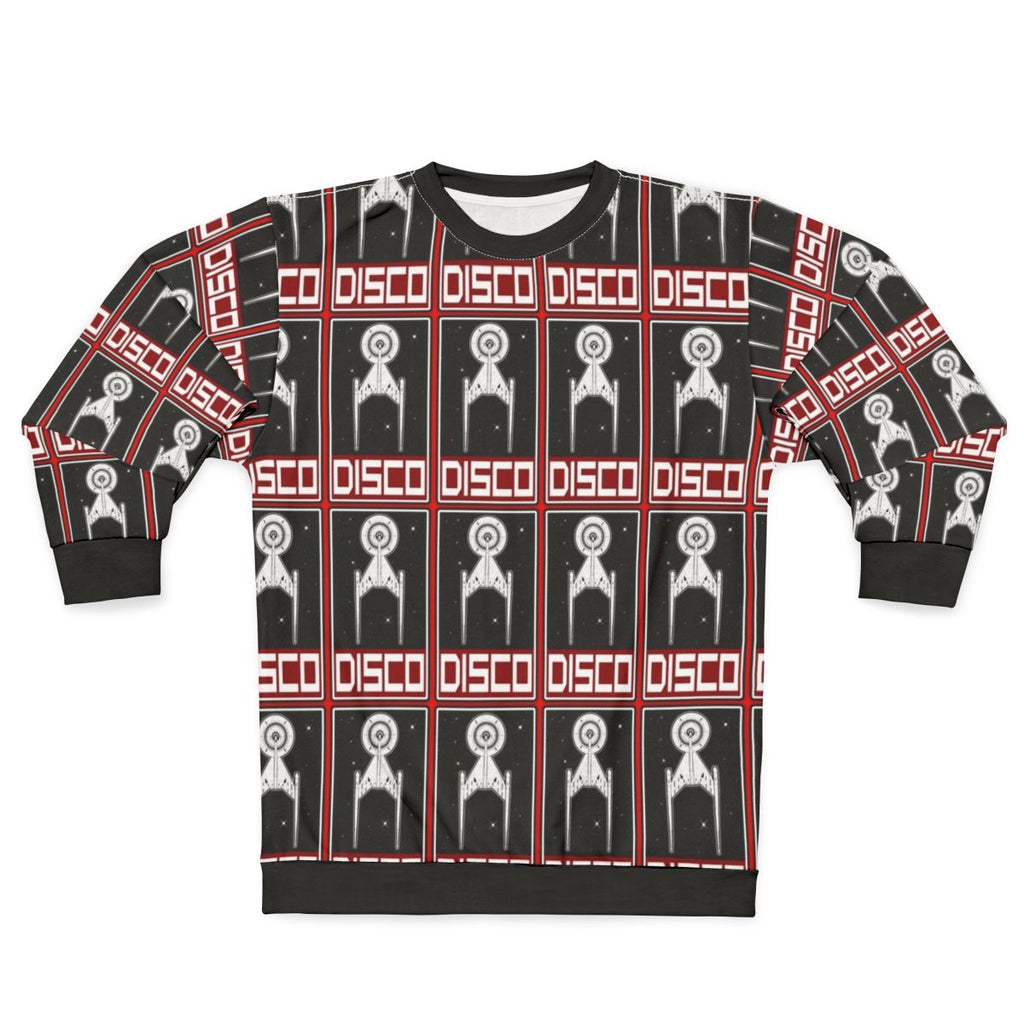 Disco Red Star Trek Sweatshirt