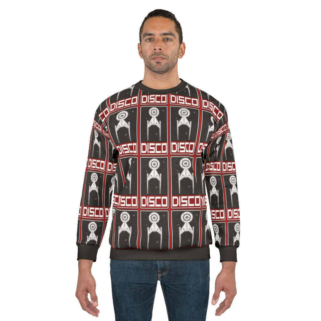 Disco Red Star Trek Sweatshirt
