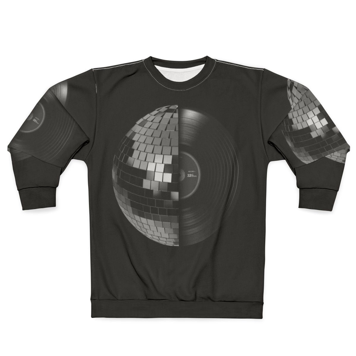 Disco-inspired retro sweatshirt