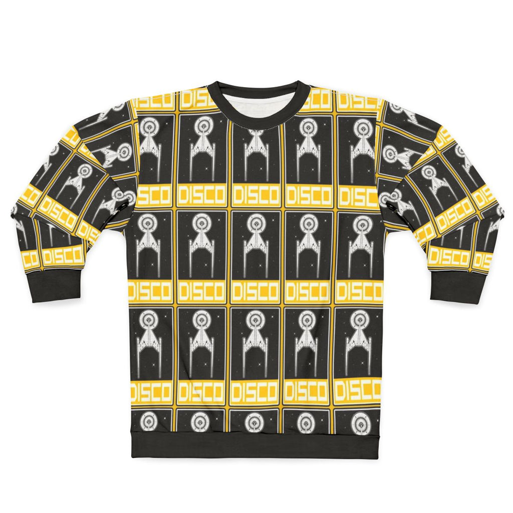 Retro Disco Yellow Sweatshirt