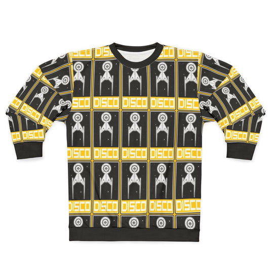 Retro Disco Yellow Sweatshirt
