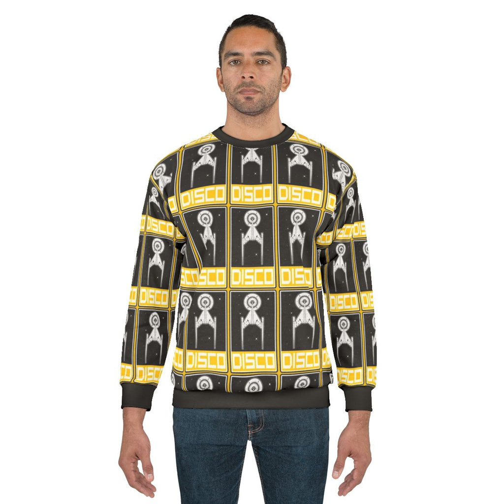 Retro Disco Yellow Sweatshirt