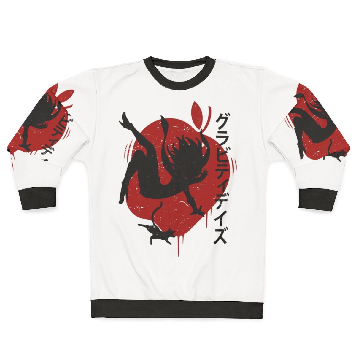 Discovery of Gravitation Gravity Rush Sweatshirt, featuring fan art design