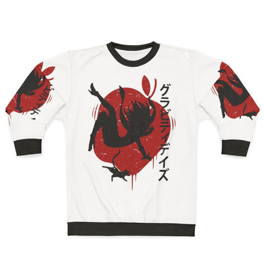 Discovery of Gravitation Gravity Rush Sweatshirt, featuring fan art design
